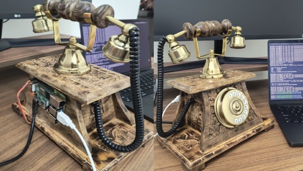 பழைய டெலிபோனை AI assistant ஆக  மாற்றிய இளைஞர்.. எவ்வளவு செலவு? 