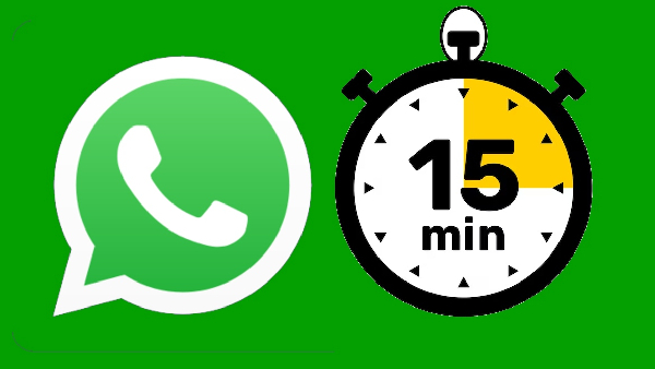 15 நிமிட லிமிட்.. புதிய Setting.. WhatsApp மாற்றம்!