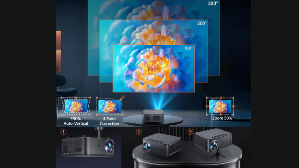 இனி 100 இன்ச் டிவிக்கு குட்பை.. ஆஃபரில் 4கே ப்ரொஜெக்டர்..