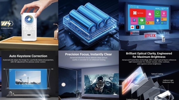 இனி ஸ்மார்ட் டிவி எதுக்கு? 150 இன்ச்.. அறிமுகமானது புதிய ப்ரொஜெக்டர்..