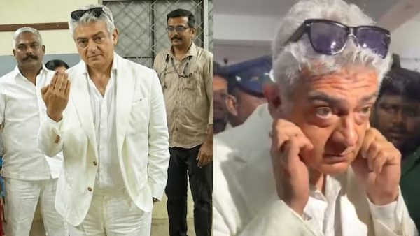 தேர்தல் நேரத்தில் அஜித் கையில் சாதாரண போன்! ரசிகர்கள் கவனத்தை ஈர்த்தது