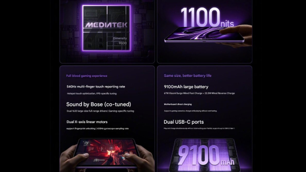 அறிமுகமானது புதிய ரெட்மி டேப்லெட்.. 9100mAh பேட்டரி.. எந்த மாடல்? 