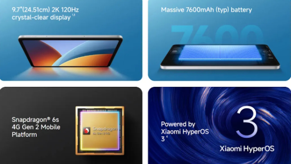 Redmi அறிமுகம் செய்த புதிய டேப்லெட்.. 7600mAh பேட்டரி.. எந்த மாடல்? 