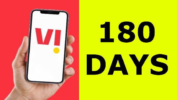 180 நாள் SIM ஆக்டிவ் பிளானை இறக்கிய Vodafone Idea.. அன்லிமிடெட் 4G, 5G