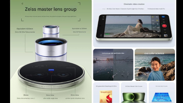 Vivo அறிமுகம் செய்த புதிய 5ஜி போன்.. 200MP கேமரா.. எந்த மாடல்? Vivo அறிமுகம் செய்த புதிய 5ஜி போன்.. 200MP கேமரா.. எந்த மாடல்?