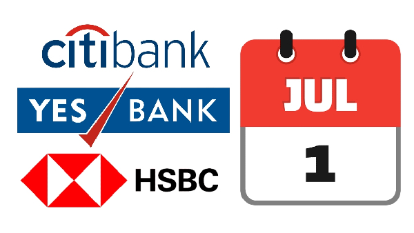 CITI, HSBC, YES பேங்க்கின் புது ரூல்ஸ் அறிவிப்பு!