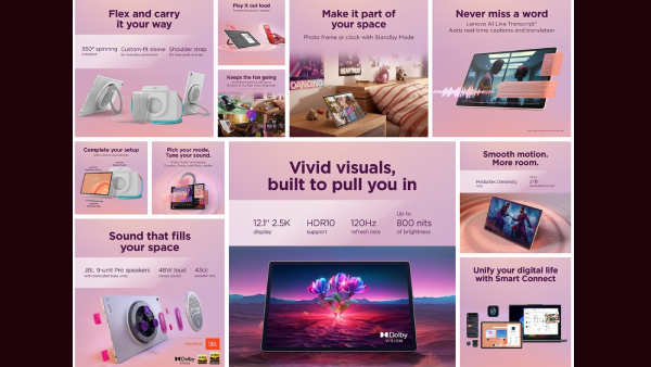 இந்தியாவில் Lenovo அறிமுகம் செய்த புதிய டேப்லெட்.. எந்த மாடல்? இந்தியாவில் Lenovo அறிமுகம் செய்த புதிய டேப்லெட்.. எந்த மாடல்?