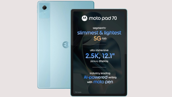 அறிமுகமானது புதிய Moto 5ஜி டேப்லெட்.. 10200mAh பேட்டரி.. எந்த மாடல்? அறிமுகமானது புதிய Moto 5ஜி டேப்லெட்.. 10200mAh பேட்டரி.. எந்த மாடல்?