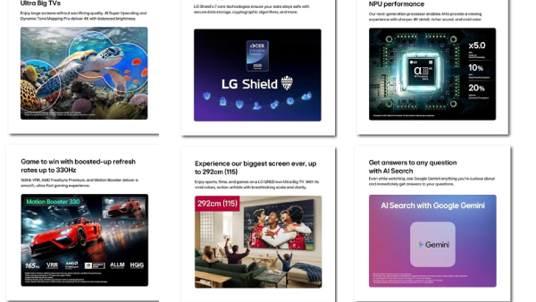 LG அறிமுகம் செய்த 115-இன்ச் 4கே டிவி.. டால்பி ஆடியோ.. எந்த மாடல்? 