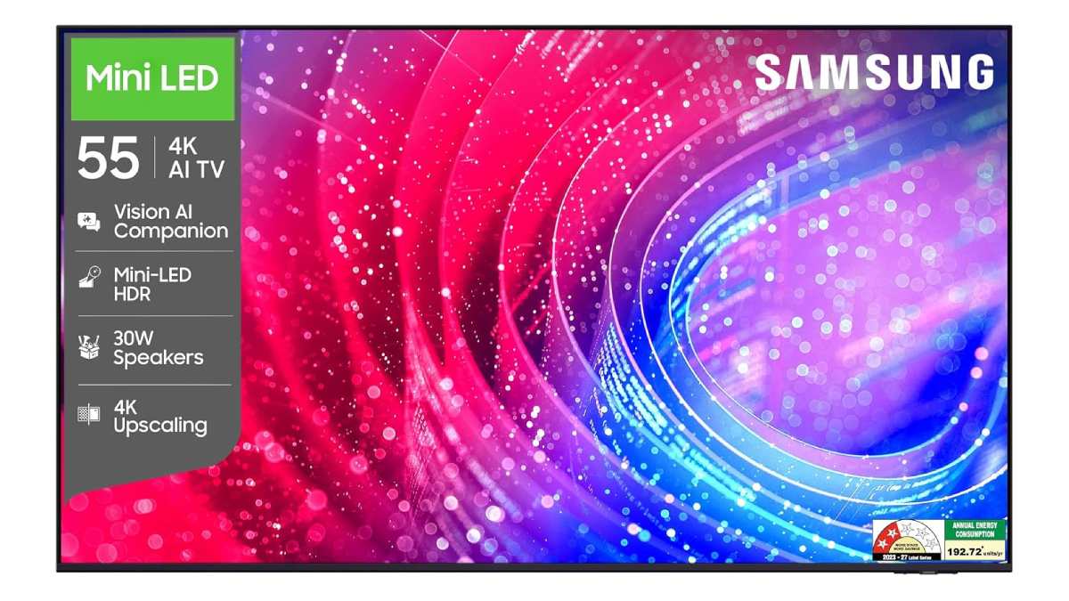 Samsung-க்கு கும்பிடு.. ரூ.8,200 ஆபரில் 55 இன்ச் டிவி.. Mini LED HDR!