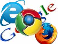 Google Chrome-Microsoft IE