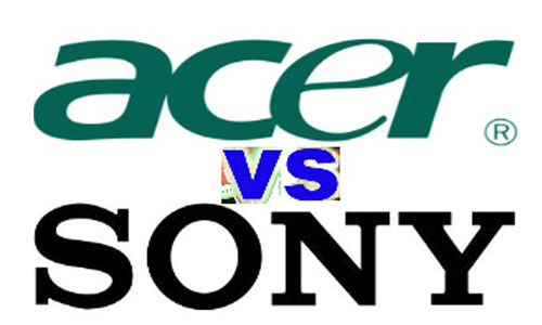 Acer Iconia A 500 and Sony Tablet S