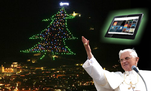 Pope has chosen Android for this Christmas