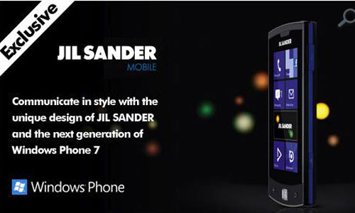 LG Jil Sander Mobile with WP7.5 Mango
