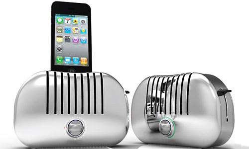 Toaster Styled Speaker