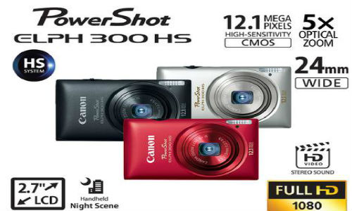 Canonâs new PowerShot ELPH 300 HS camera for Rs 15,000