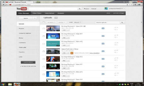 YouTube allows you to edit videos