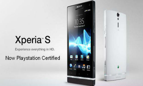 First look of Sony Xperia S