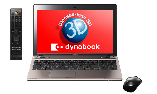 Toshiba Qosmio T852 Dynabook on Intel Ivy bridge processors