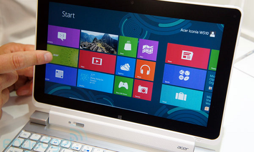 Acer W700 Windows 8 tablet Preview