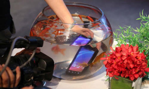 Haier launches waterproof phone Haier launches waterproof phone