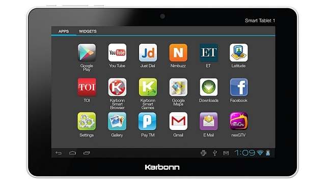  Karbonn launches his First Tablet Pc
