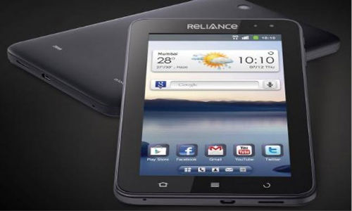 Reliance launches 3G Tab for Rs 14,499