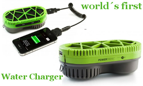 Charge your phone with water? 