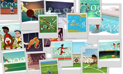 Replay Googles interactive Olympic doodles 