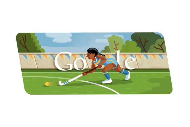 London 2012 Hockey: The sixth Olympics doodle 