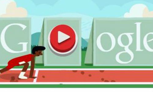 Hurdles is Googles latest doodle