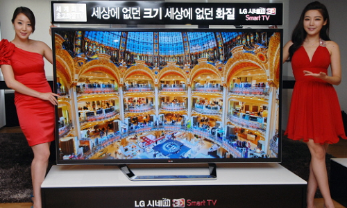 LG Launches Worldâs First 84-inch 4K 3D TV