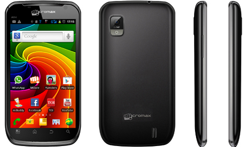  Micromax Launches Second Android superfone for Rs.9999.