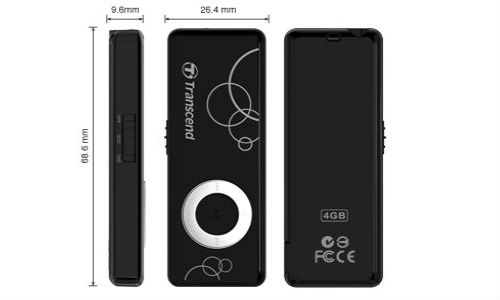 Transcend-MP300-4GB-MP3-Player-BLACK Transcend-MP300-4GB-MP3-Player-BLACK