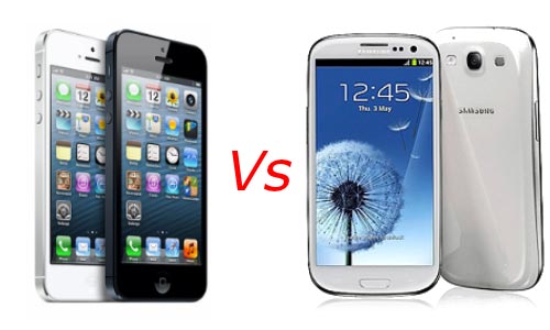 Apple iPhone 5 Vs Samsung Galaxy S3