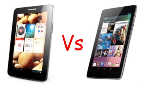 Lenovo IdeaTab A2109 vs Google Nexus 7