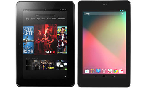 Nexus 7 vs Kindle Fire HD