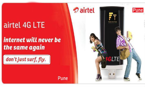 Airtel Launches 4G LTE Services in Pune