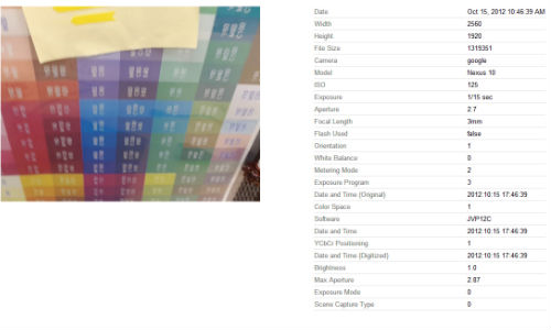 Google Nexus 10 Tablet: Microsoft Surface Competitor Leaks via EXIF Data on Picasa