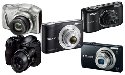 Top 5 Best Selling Digital Cameras Under Rs 10,000 Price Tag