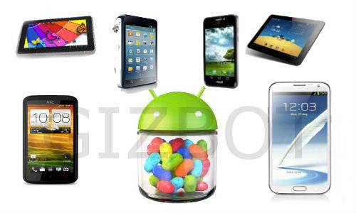Top 6 Android 4.1 Jelly Bean OS Devices Launched in 2012 So Far