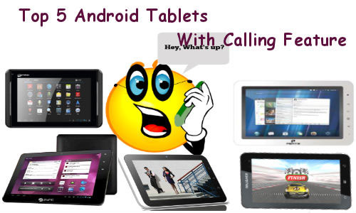 Top 5 Android Tablets with Calling Feature Available Online Below Rs 15,000