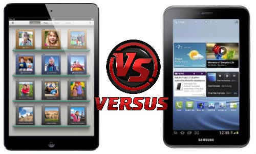 Apple iPad Mini vs Samsung Galaxy Tab 2 P3100
