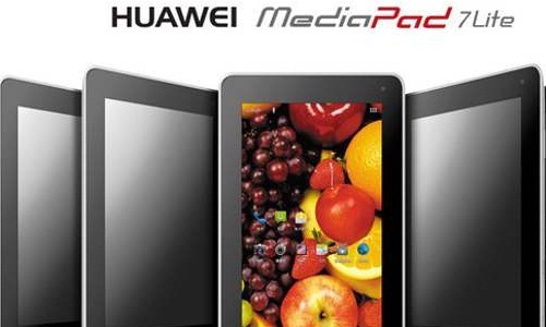  Huawei MediaPad 7 Lite Android Tablet Up On Pre Order in India at Rs 13,700
