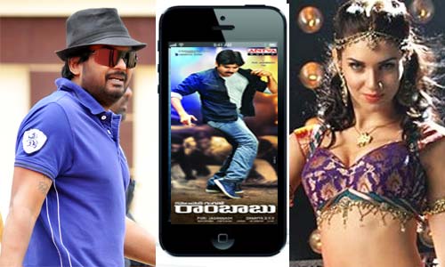 Puri Jagannath presents an I Phone to Scarlett Wilson