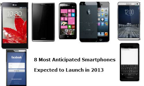 8 Most Anticipated Smartphones Expected to Launch in 2013
