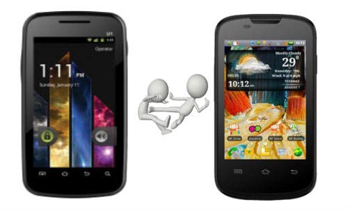 Zen Ultraphone U1 vs Micromax Ninja 3 A57
