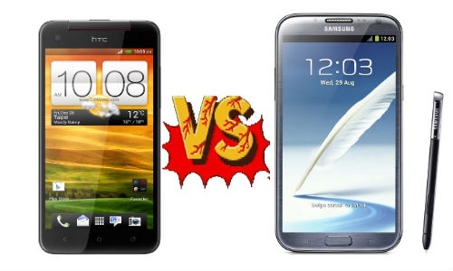 HTC Butterfly vs Samsung Galaxy Note 2: Android Phablet Shootout Begins