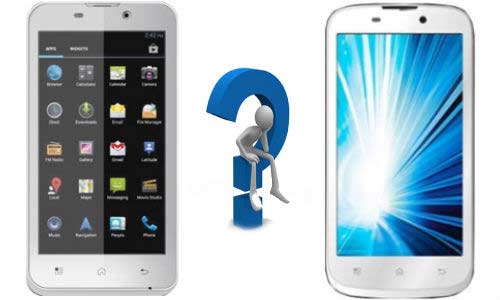 iBall Andi 4.5H vs Lava Xolo A800