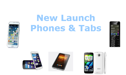  New mobile phones and tablet launches